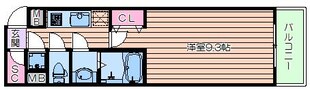 La Douceur心斎橋　の物件間取画像